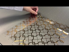 Máy in dây chuyền lưới tia UV bằng phim trong suốt để dán nóng