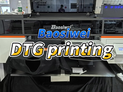 Máy in trực tiếp vào quần áo với hai trạm làm việc