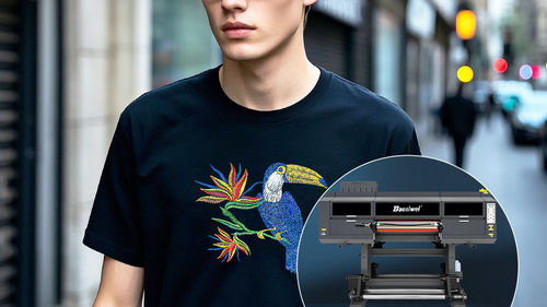 Giải pháp in UV để tạo hiệu ứng thêu