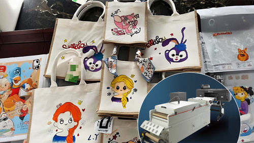 Tạo túi Tote tùy chỉnh với máy in Baosiwei DTF